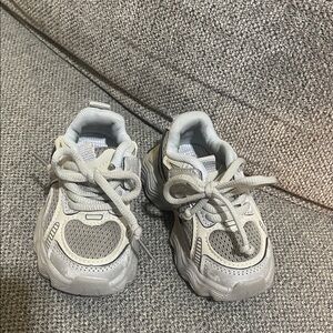 Gray Kids Sneakers